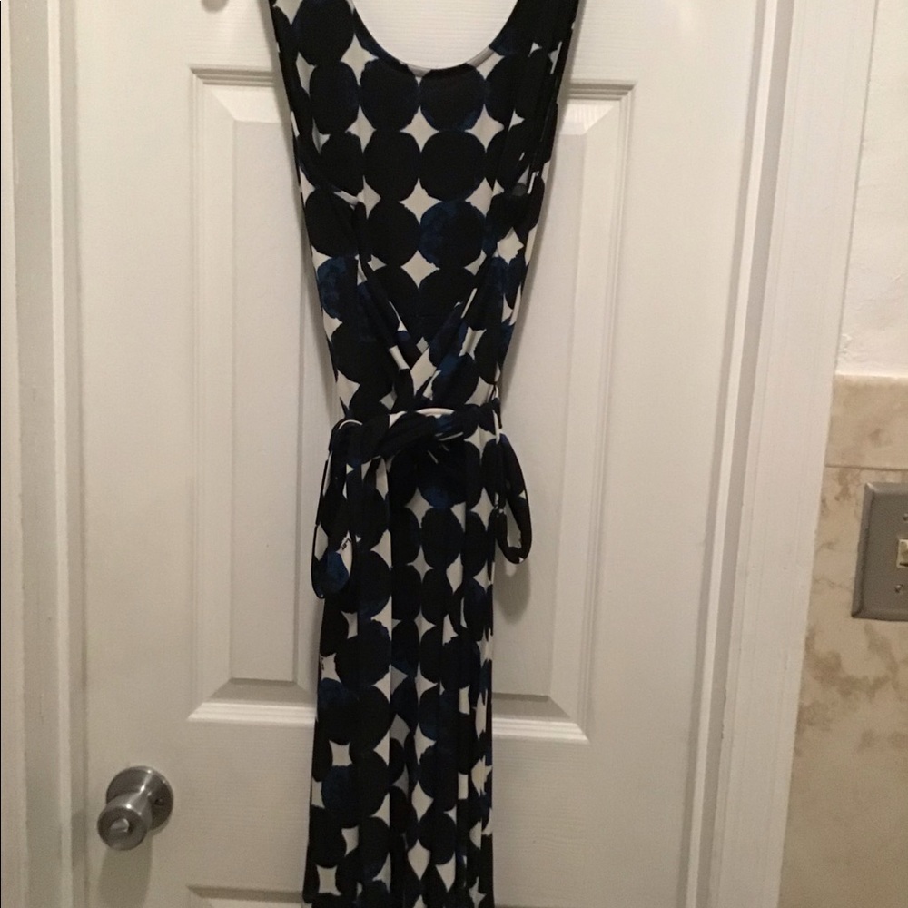 Leota dress with long waist wrap size xl